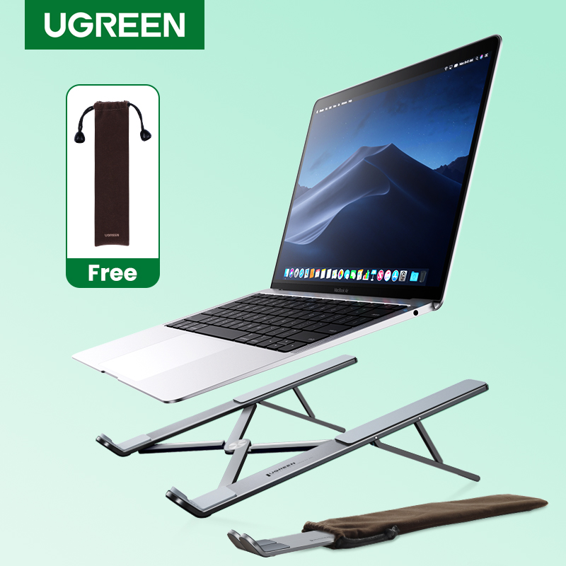UGREEN Laptop Đế Đứng Dành Cho MacBook Air Pro Có Thể Gập Lại Nhôm Xách Tay Giá Đỡ Máy Tính Bảng Laptop Hỗ Trợ Macbook Đứng