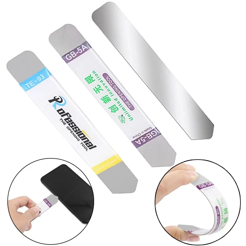 6/1Pcs Stainless Steel Blade Soft Ultra Thin Pry For Phones Tablet Screen Battery Opening Tools for Samsung iPhone iPad Opener
