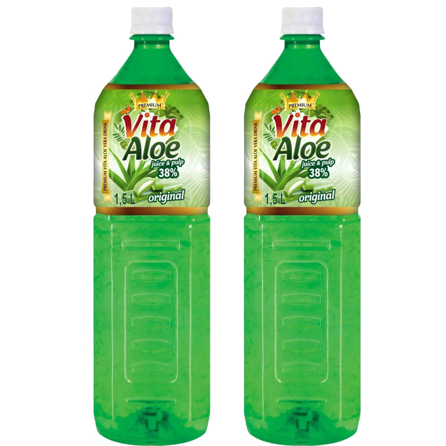 2x Napój z aloesem VITA ALOE oryginał 1,5L