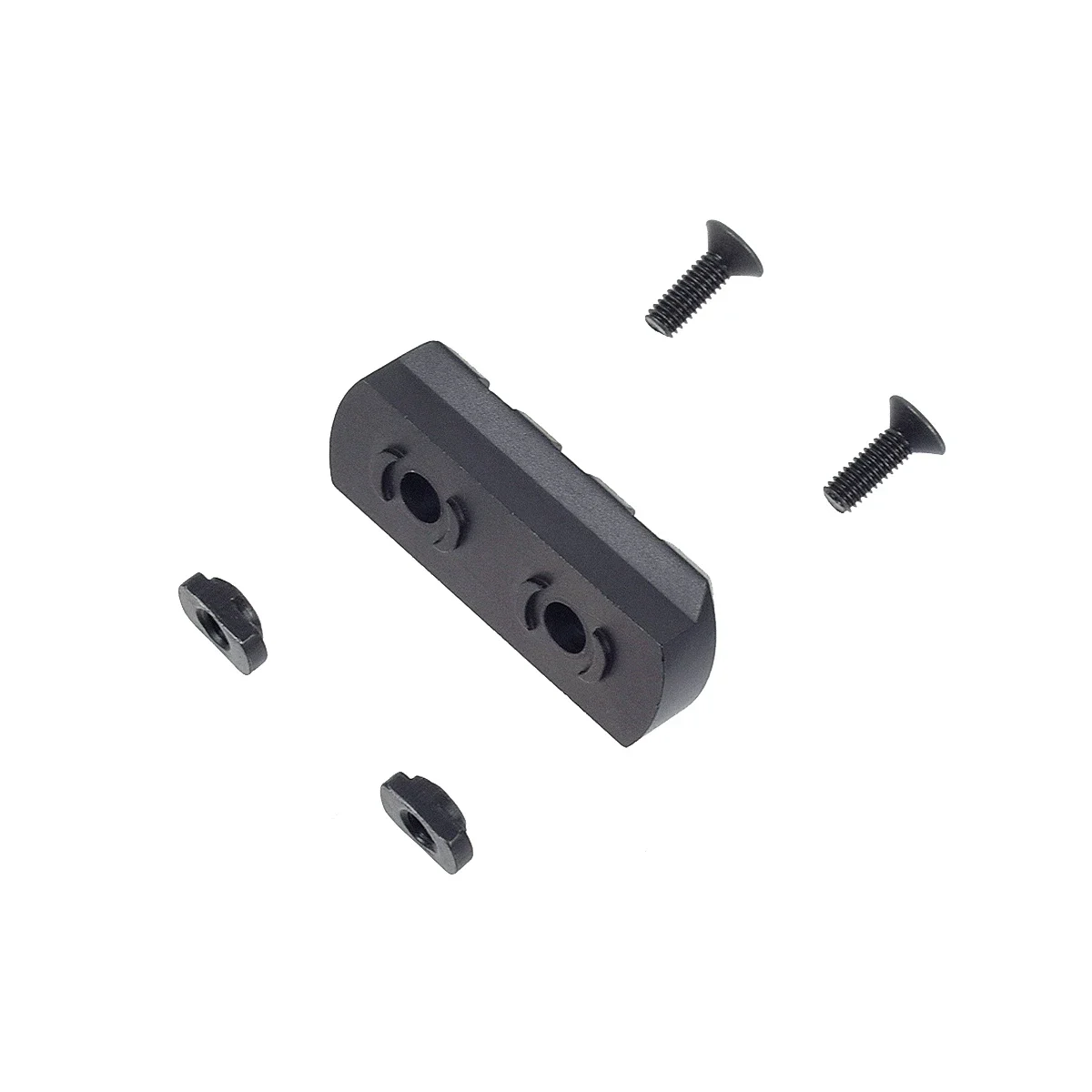 10 Pcs/set M-LOK Screw and Nut Replacement Rail T-Nut Screw Replacement Set For MLOK Rail Airsoft Rifle Hunting Gun Accessories