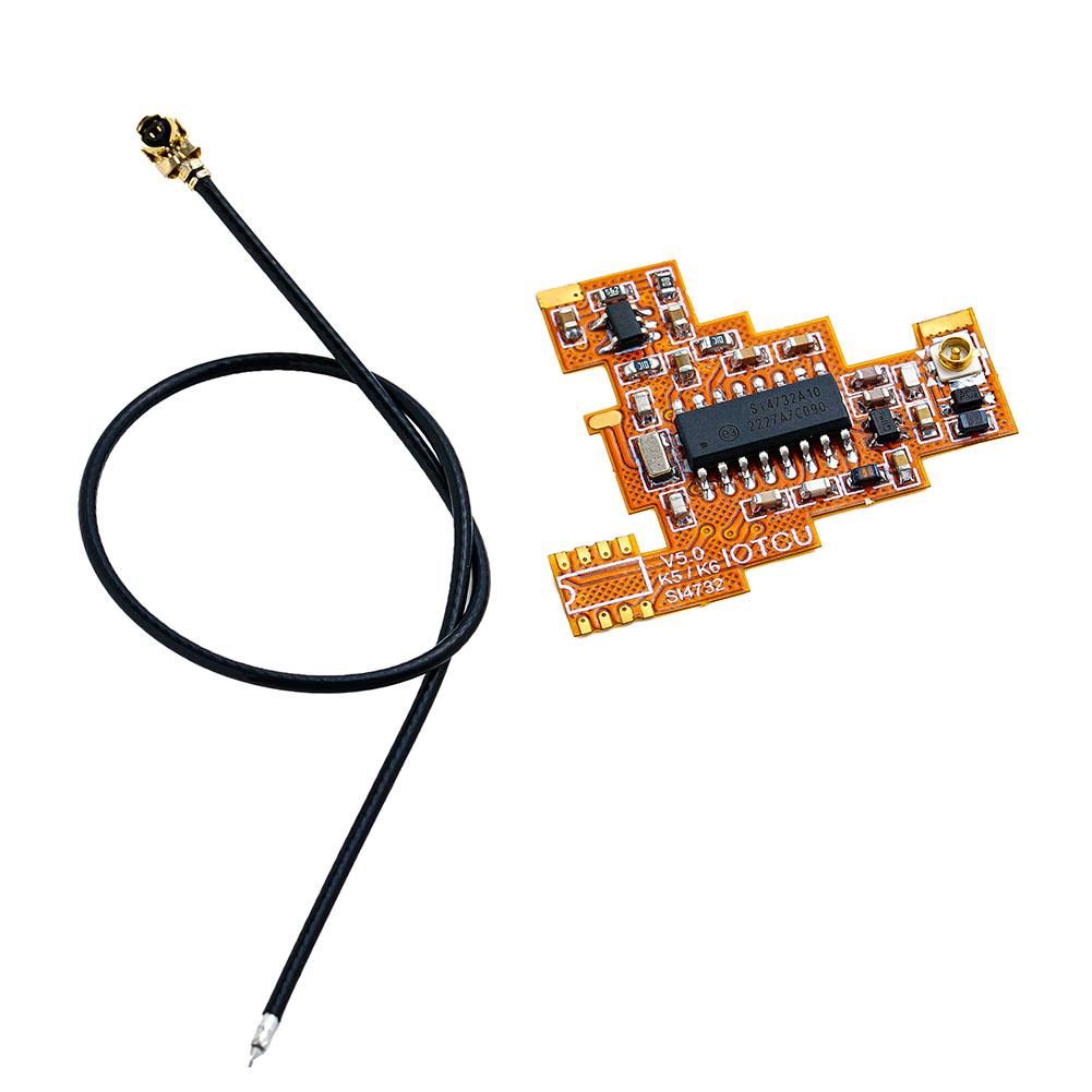 Módulo receptor de filtro Dual Quansheng UV K5/K6, placa suave SI4732, antenas individuales y dobles FPC