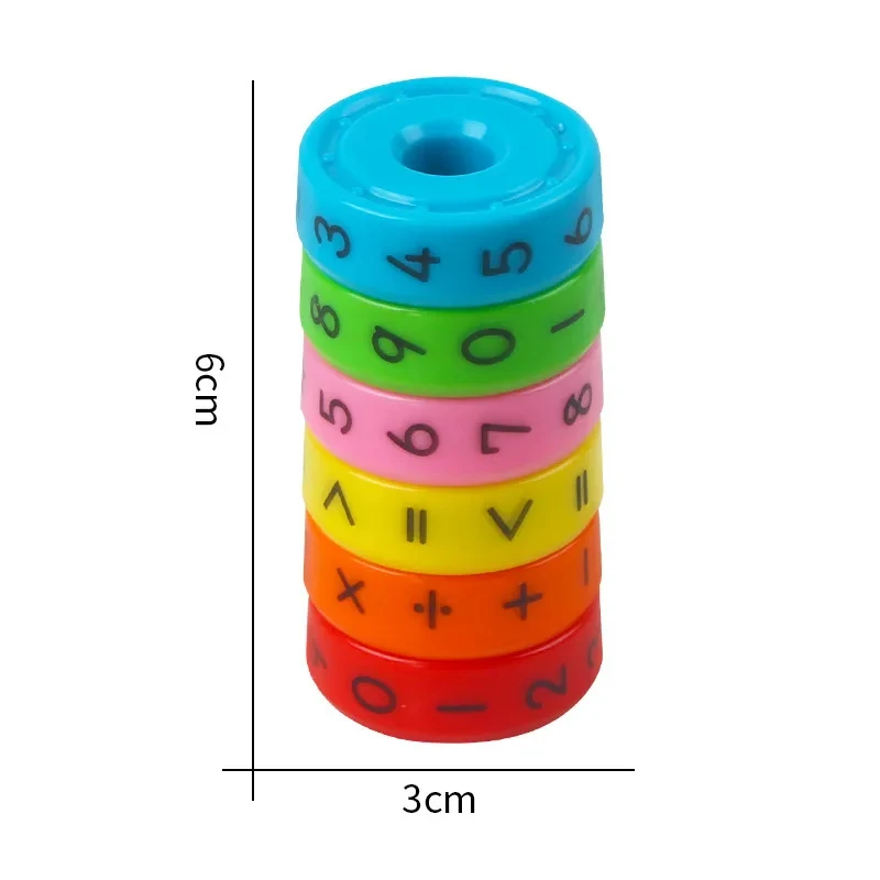 Jouets magnétiques Montessori, jouets éducatifs d'apprentissage précoce pour enfants, mathématiques, chiffres d'affaires, bricolage, puzzle à assembler, pour enfants, garçons et filles