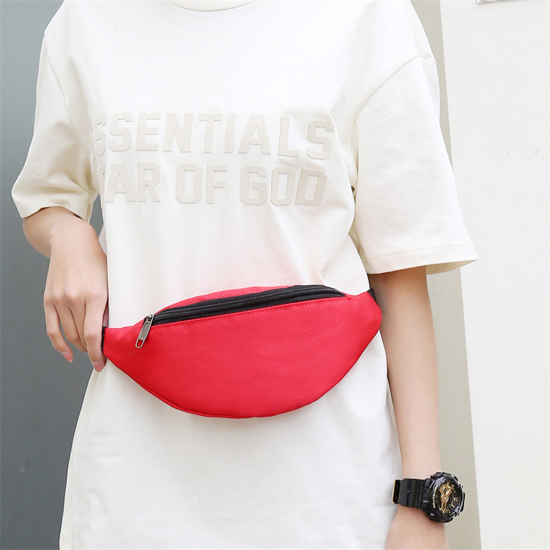 Riñonera para hombre y mujer, riñonera impermeable para correr, vientre, plátano, canguro, cadera, deportes, riñonera lateral