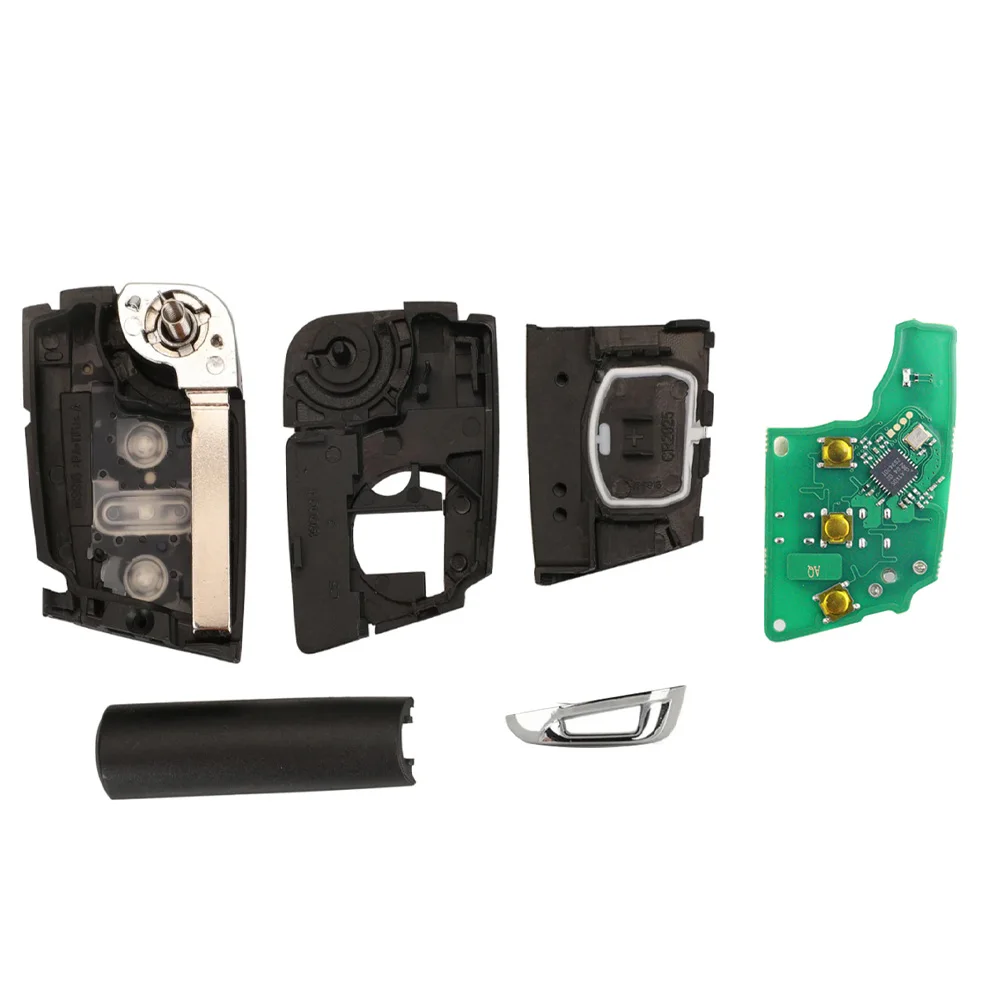 車リモートキー 433MHz MQB48 ID48 チップ VW シートゴルフ 7 MK7 ティグアントゥーランポロシュコダオクタ A7 5G 6959752 AB/BB 6V 0959752 D