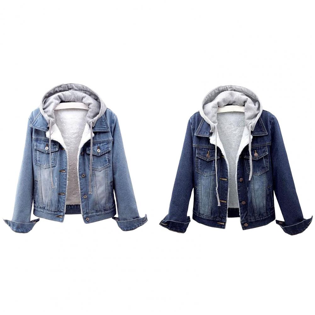 5xl mulheres denim chique jaqueta feminina oversize outerwear solto curto com capuz jeans casaco grande bolso topos 2024 primavera outono