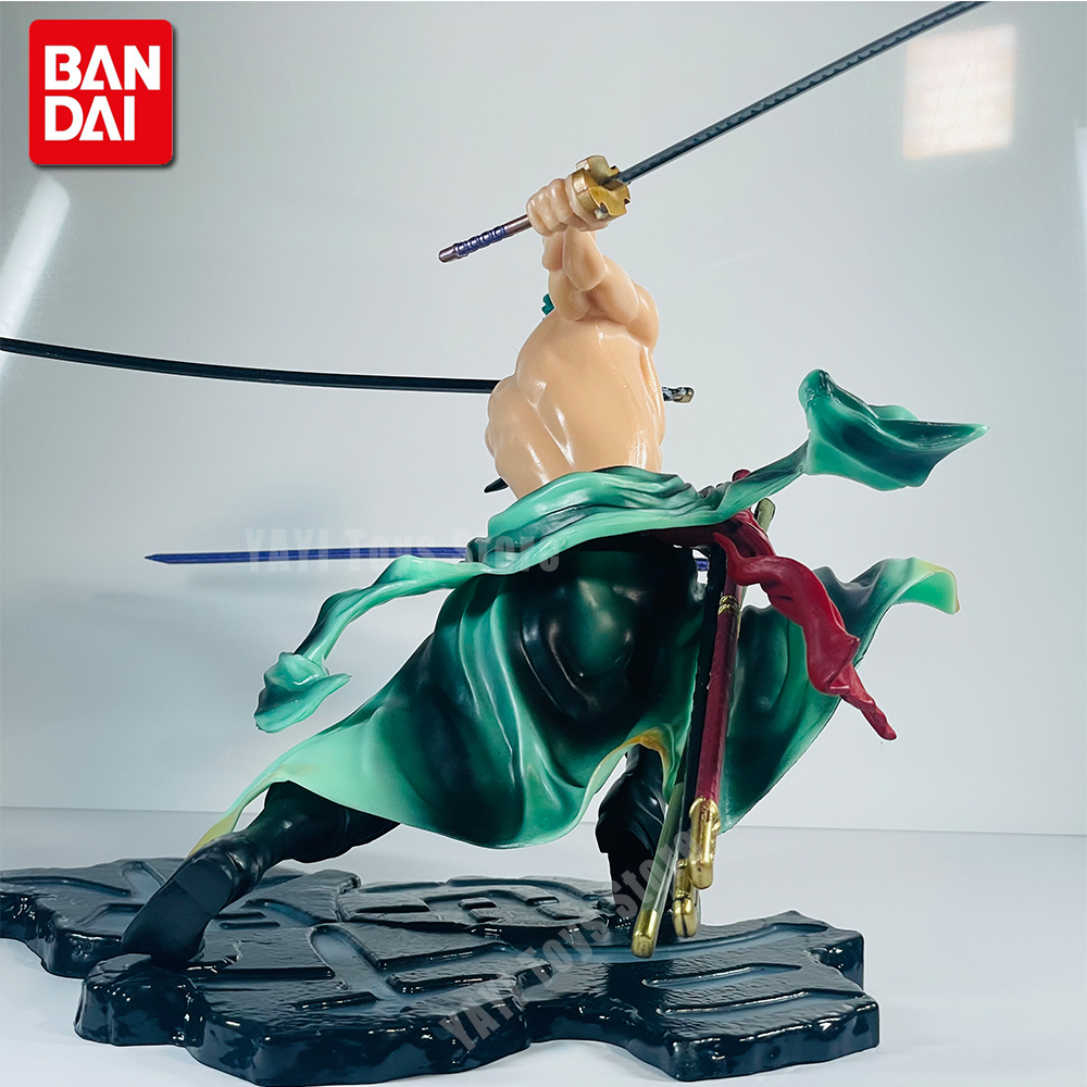 Hot One Piece 10 cm Anime Figur GK Roronoa Zoro Drei-klinge Sa-maximum Manga Anime Statue action Figure Sammlung Modell Kind Spielzeug