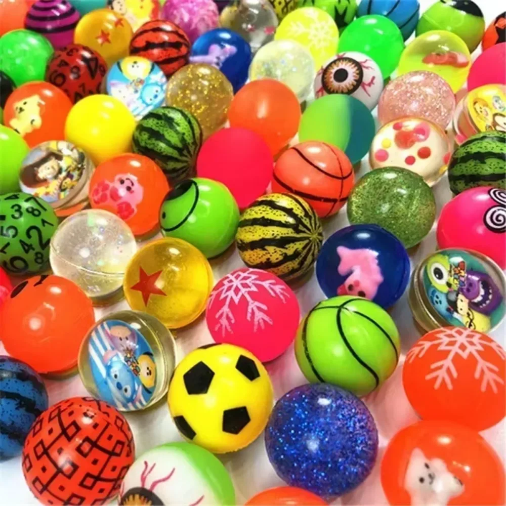 20 ชิ้น/ล็อตยาง 25 มม.Mini Bouncy Balls ของเล่นตลก High BOUNCE ลูกบอลของเล่นเด็กของขวัญ PARTY ...