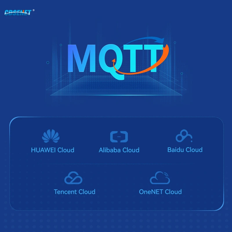 Módulo de serie UART a Ethernet TTL a RJ45 CDSENET NT1 Modbus TCP a RTU MQTT Modbus Gateway