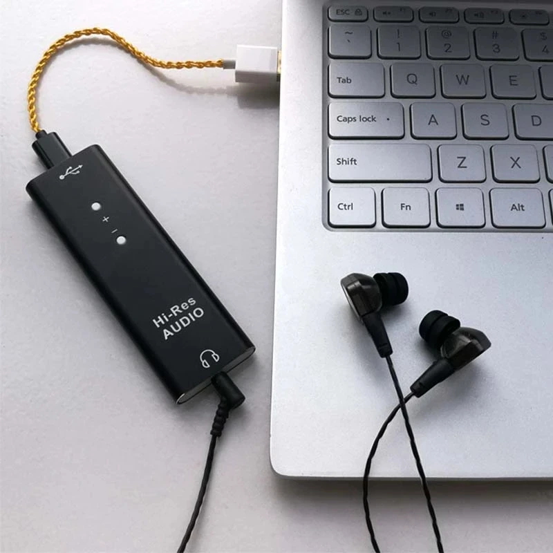 ES9038Q2M усилитель для наушников аудио USB DAC декодер type-c Портативный Hi-Fi компьютер DSD252