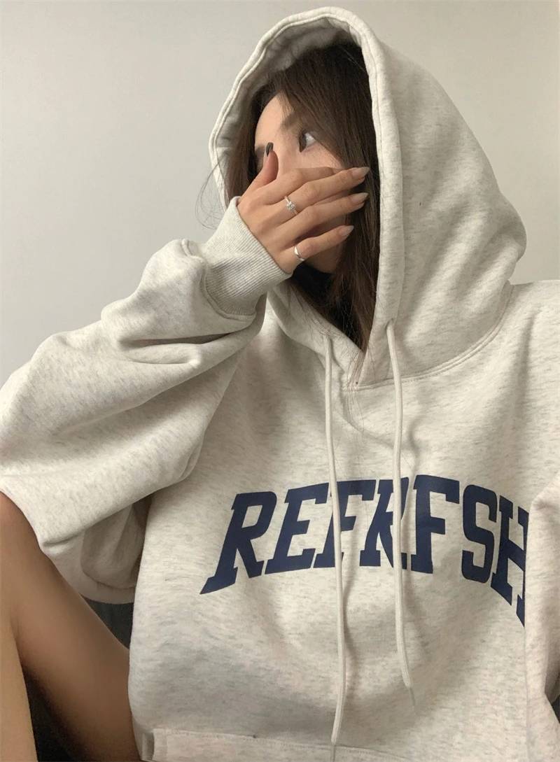 Mole Estilo Americano Retro para Mulheres, Outono Inverno, Com Forro Espo, Estilo Oversize, Versão Coreana, Casaco de M...