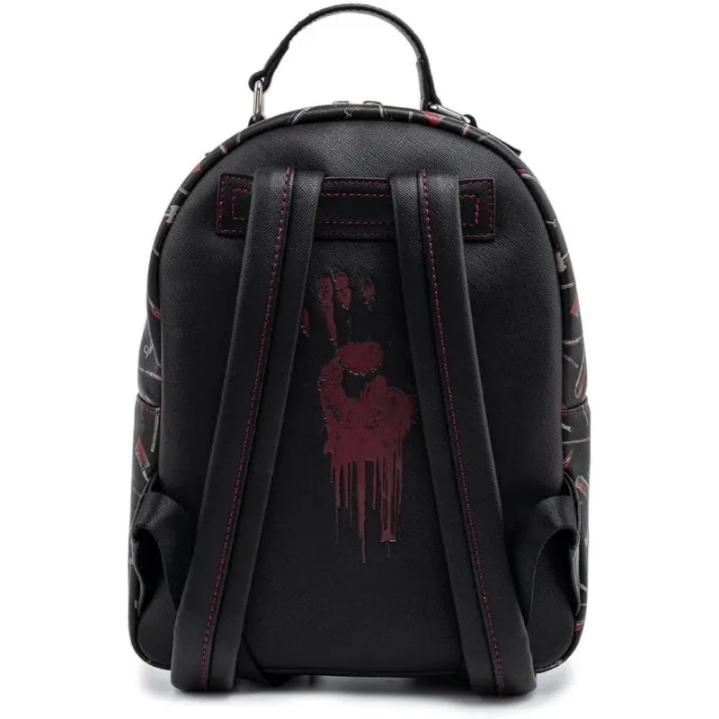 Loungefly Friday Jason Mask The 13th Bolso de hombro con doble correa para mujer Mini mochilas