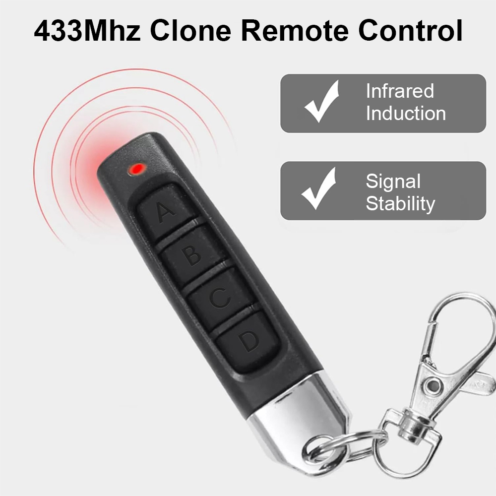 433mhz gadgets elétricos de controle remoto carro homegarage abridor de porta controle remoto duplicador clone clonagem código transmissor