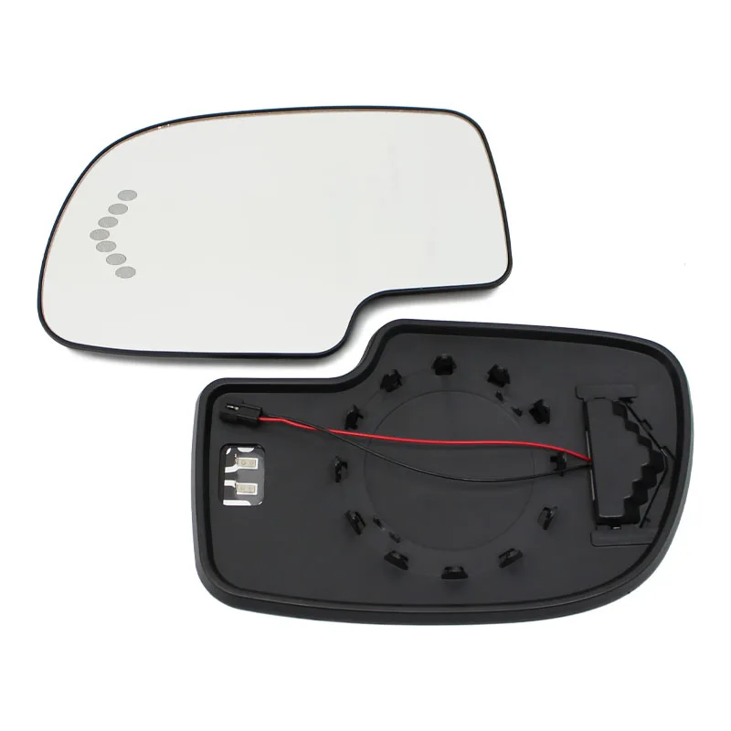 ドアウイングバックミラーガラスサイドミラーレンズ加熱ガラスシボレーシボレーアバランチシルバラードサバーバンタホ 1500 3500