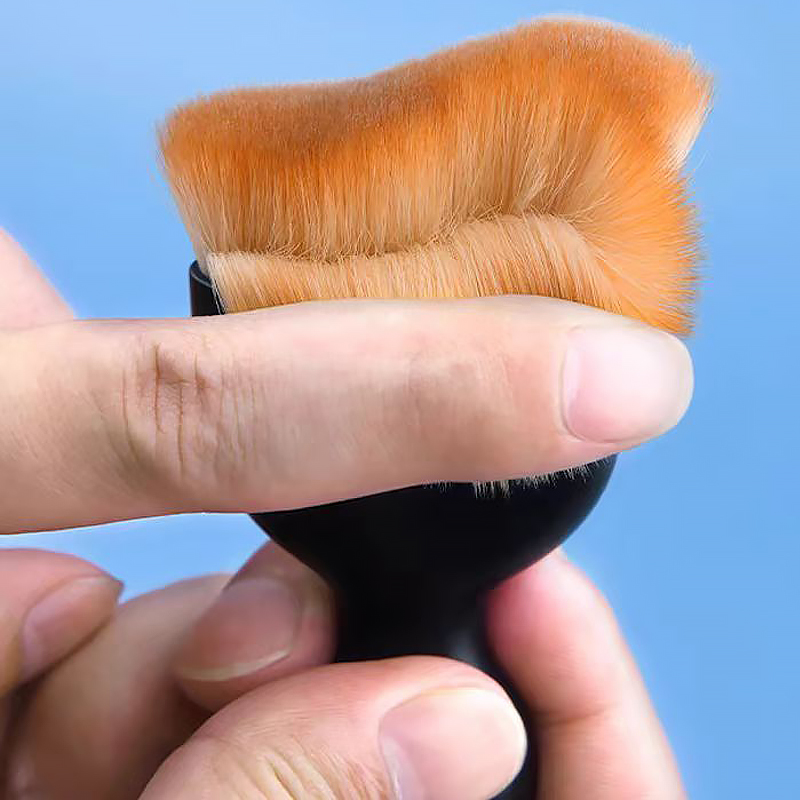 Щетка для чистки салона автомобиля, клавиатура, кондиционер, камера, толстые мягкие щетки для чистки меха с крышкой, инструменты для детализации пыли