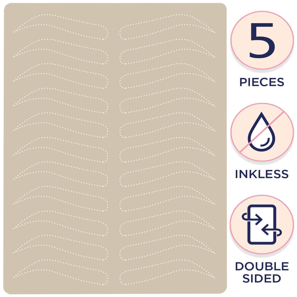 Práctica de cejas tatuaje piel Microblading maquillaje permanente tatuaje piel entrenamiento profesional piel falsa tatuaje accesorios suministro