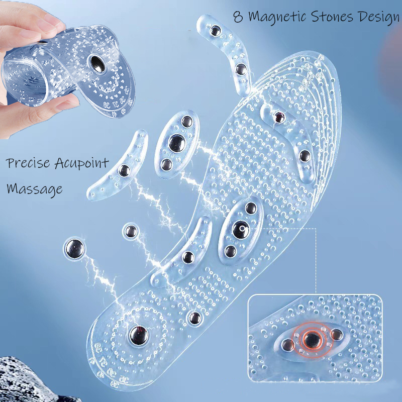 แผ่นรองในการนวดเพื่อสุขภาพเท้าระบายอากาศได้ดีแผ่นกดจุดฝ่าเท้าฝ่าเท้าฝ่าเท้านวด Relief ปวดนวดกดจุดฝ่าเท้า