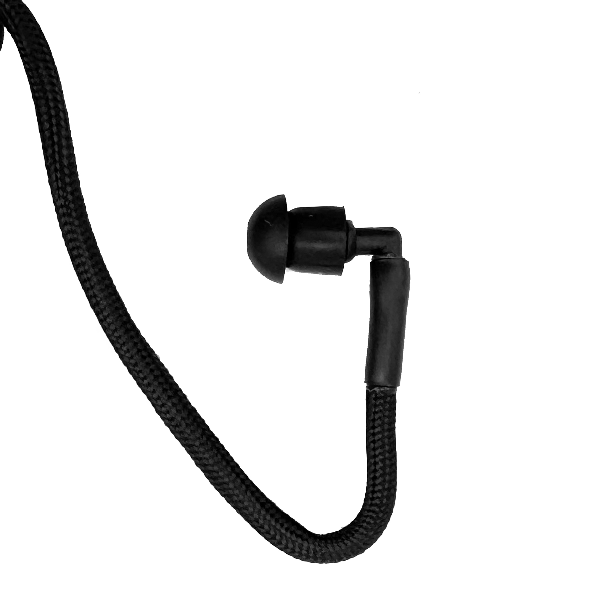 Braided Acoustic Coil Tube Knitted Nylone Moisture Resistant Radio Earpiece Replacement