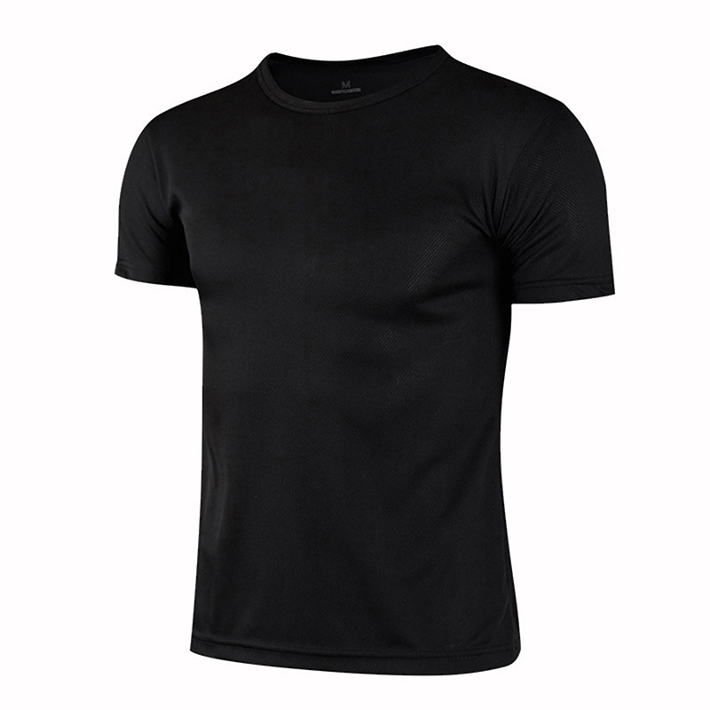 マルチカラークイックドライ半袖スポーツ Tシャツジムジャージフィットネスシャツトレーナーランニング Tシャツティーンエイジャー通気性スポーツウェア