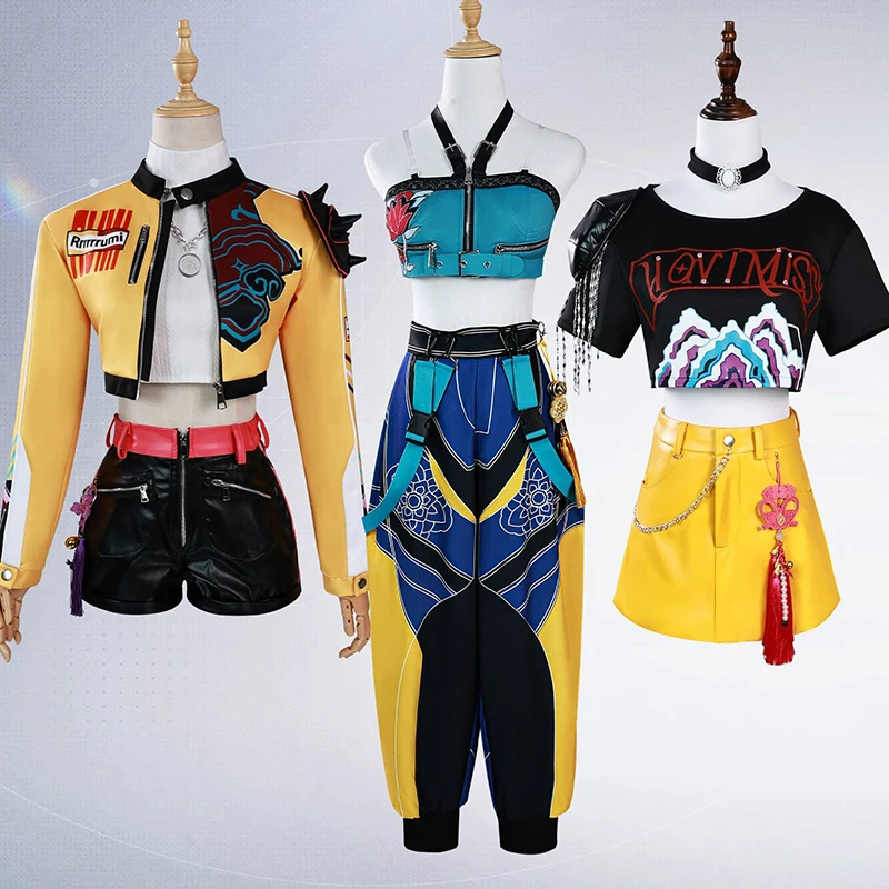 Rumi Mira Zoey Cosplay KPop Cosplay disfraz peluca 2026 uniforme mujeres niñas fiesta de Halloween trajes de juego de rol para adultos y niños