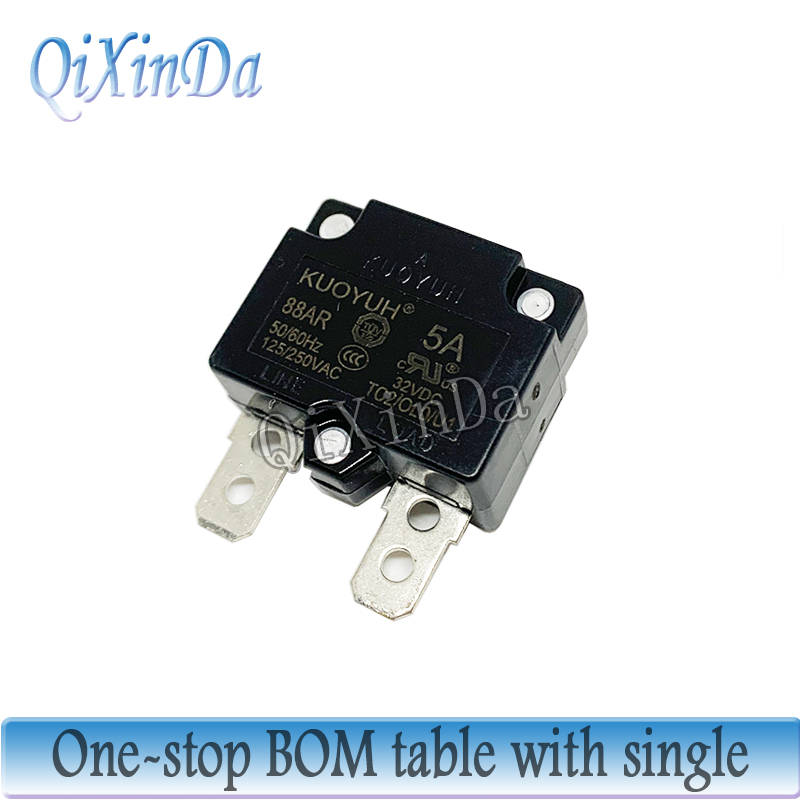 1 Stück neu 88ar 3a 4a 5a 6 a7a 8a 10a 15a 20a 24a 25a Überlast schalter mit automatischem Zurücksetzen des Leistungs schalters über den Stroms chutz