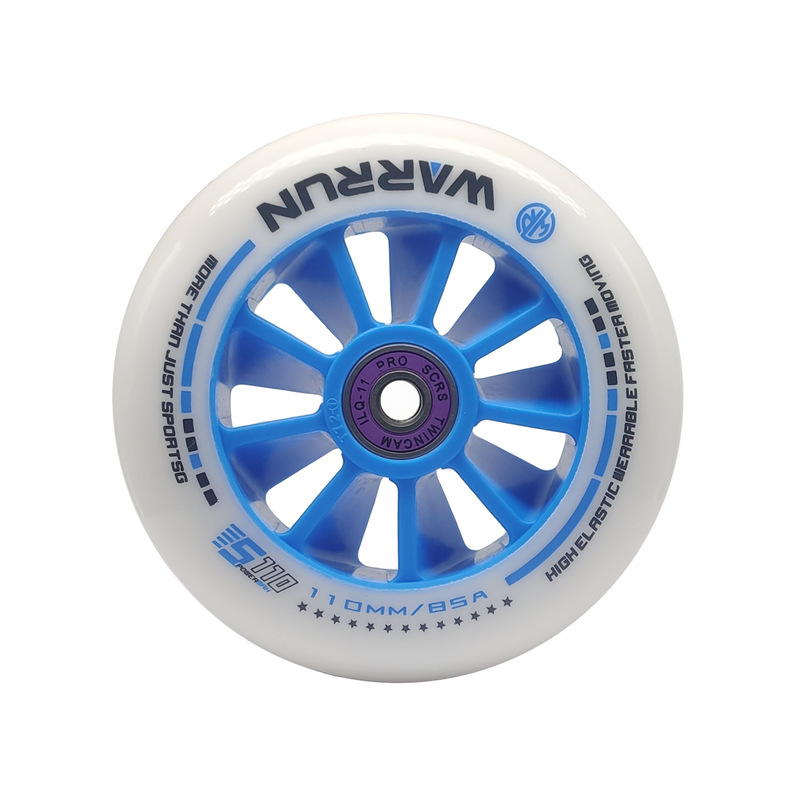 WARRUN Professional Inline Speed Skating Wheels, preto, azul, vermelho, ILQ-11, 608rs, rolamento de corrida 6, 8 rodas, 85A, 90mm, 100mm, 110mm