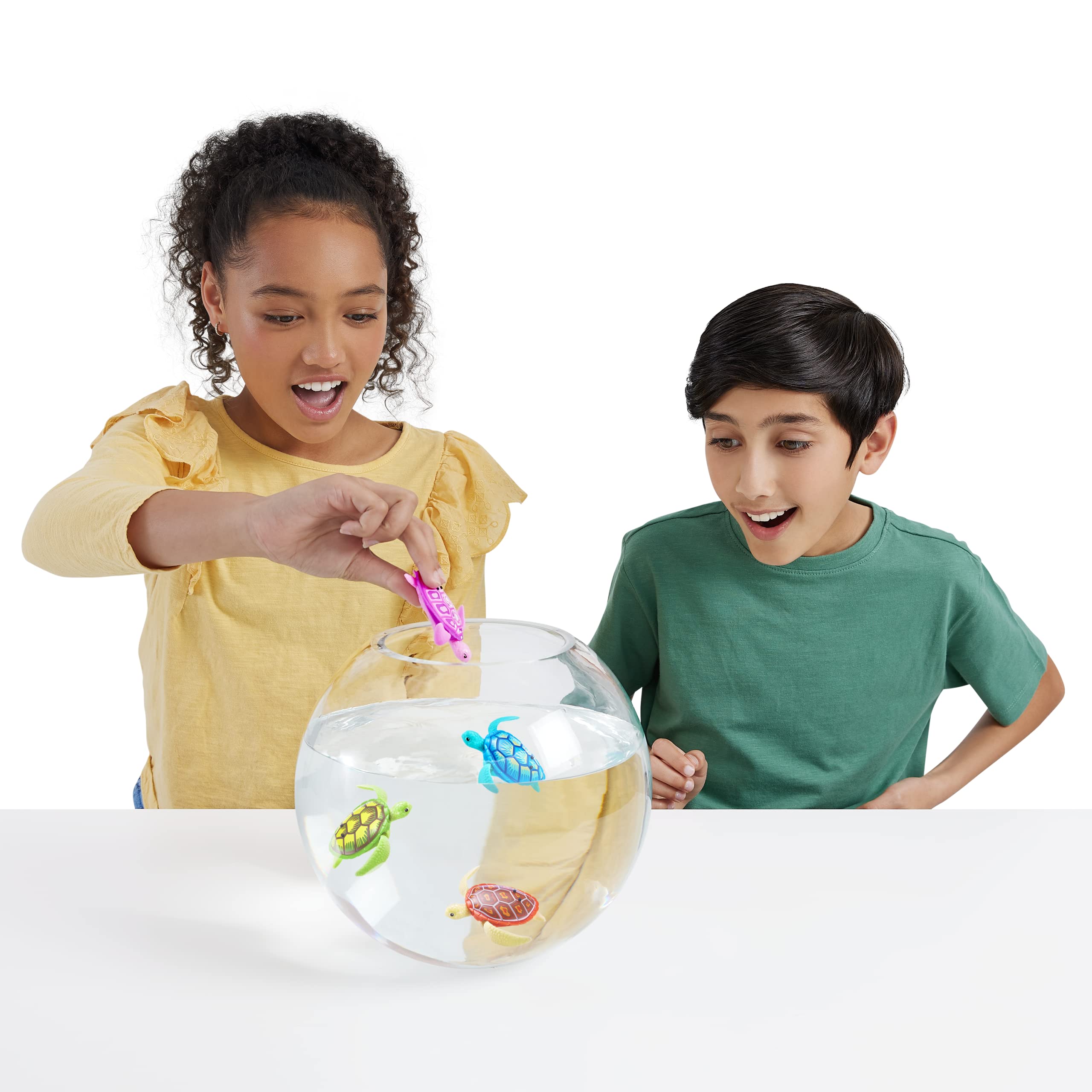 Robo Alive-Tortue de natation robotique activée par l'eau, jouets pour enfants, animaux de compagnie électroniques, livré avec 24.com