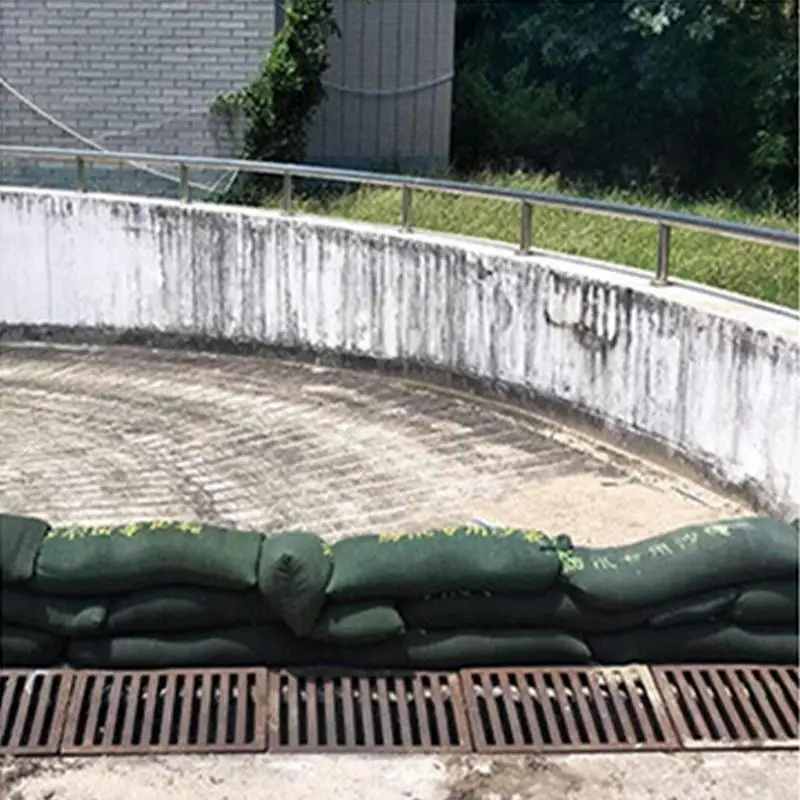 水を吸収する拡張バッグ,水を吸収するための5つのサンドバッグ,高強度,再利用可能