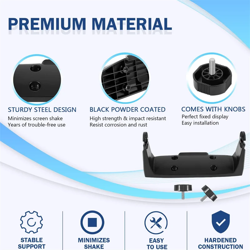 Gimbal suporte de montagem suporte com botões, Lowell HDS-7 Touchscreen modelos HDS Gen3, Gen2 , Elite e gancho 7, 000-11019-001