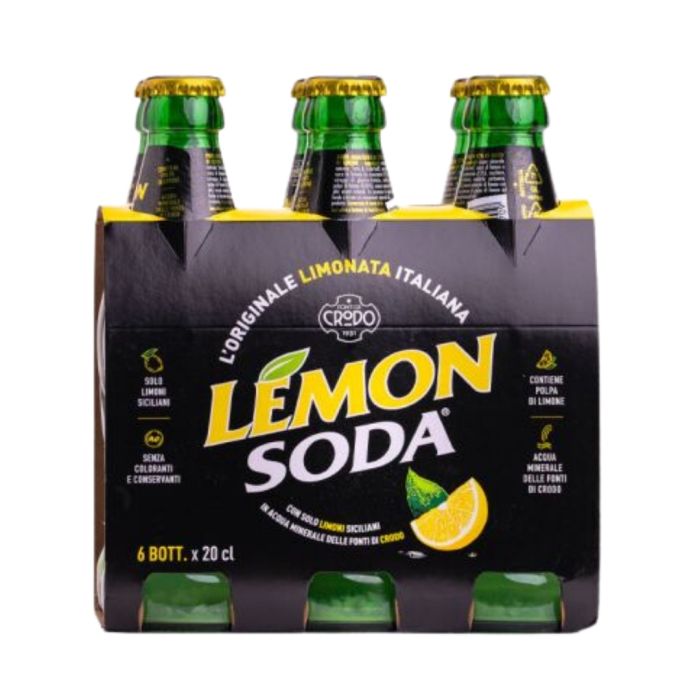 Italienische Zitronen getränk flasche schweißen 6x200 ml-Zitronen soda