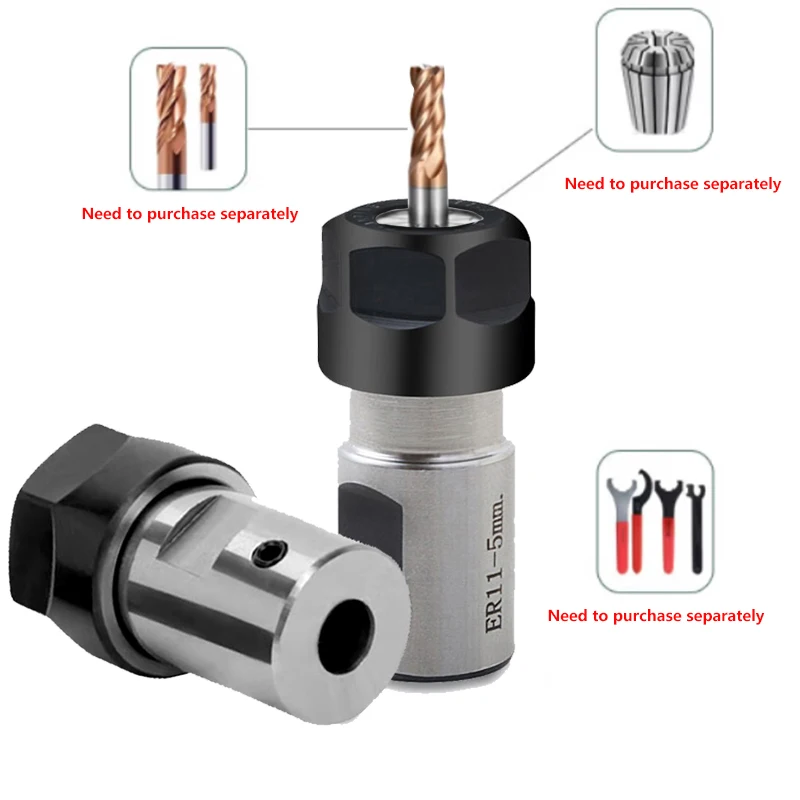ER8 ER11 ER16 ER20 C10 C16 C20 C25 Держатель инструмента Шпиндель вала двигателя 6 мм 8 мм 5 мм 10 мм для держателя инструмента ER Гравировальный станок