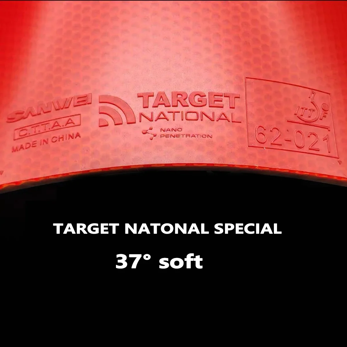 Original SANWEI TARGET 3 National Table Tennis Rubber Target Soft Special Ping Pong Sponge Sticky Rubber Japanese Soft Sponge
