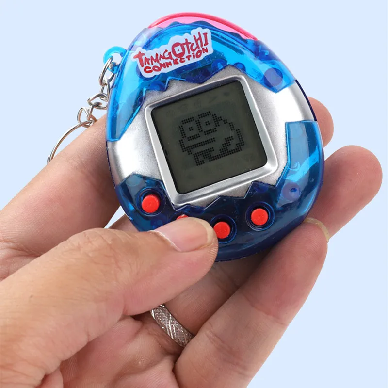1/3pcs Transparent Electronic Pets Tamagotchi 90S Nostalgic 168 Pets In One Virtual Cyber Digital Pet Toys Pixel Funny Play Toys