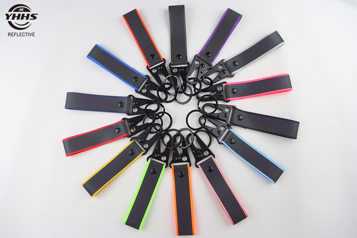 Светоотражающие автомобильные брелки высокой видимости для ночных езды на велосипеде или детских сумок, длина 10 см