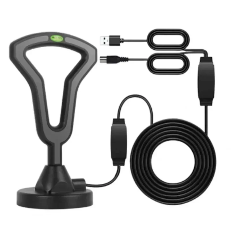 Antena de TV digital HD com base magnética forte, recepção de TV, interna e externa, mais recente, 2024