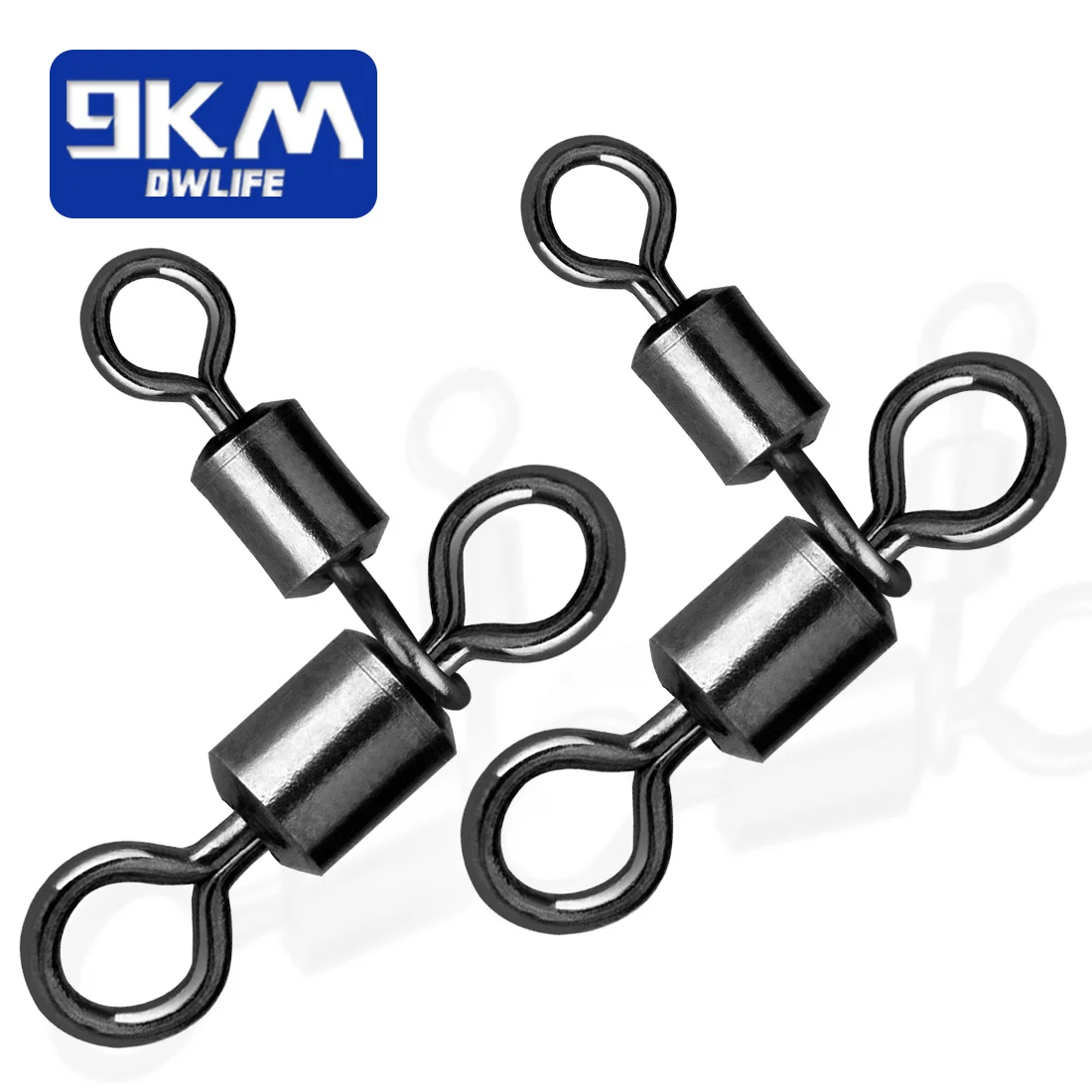 3 vias gira pesca crossline giratória de água salgada 25 ~ 100 pçs iscas de pesca anel corrente conector de água doce corrico bagre equipamento