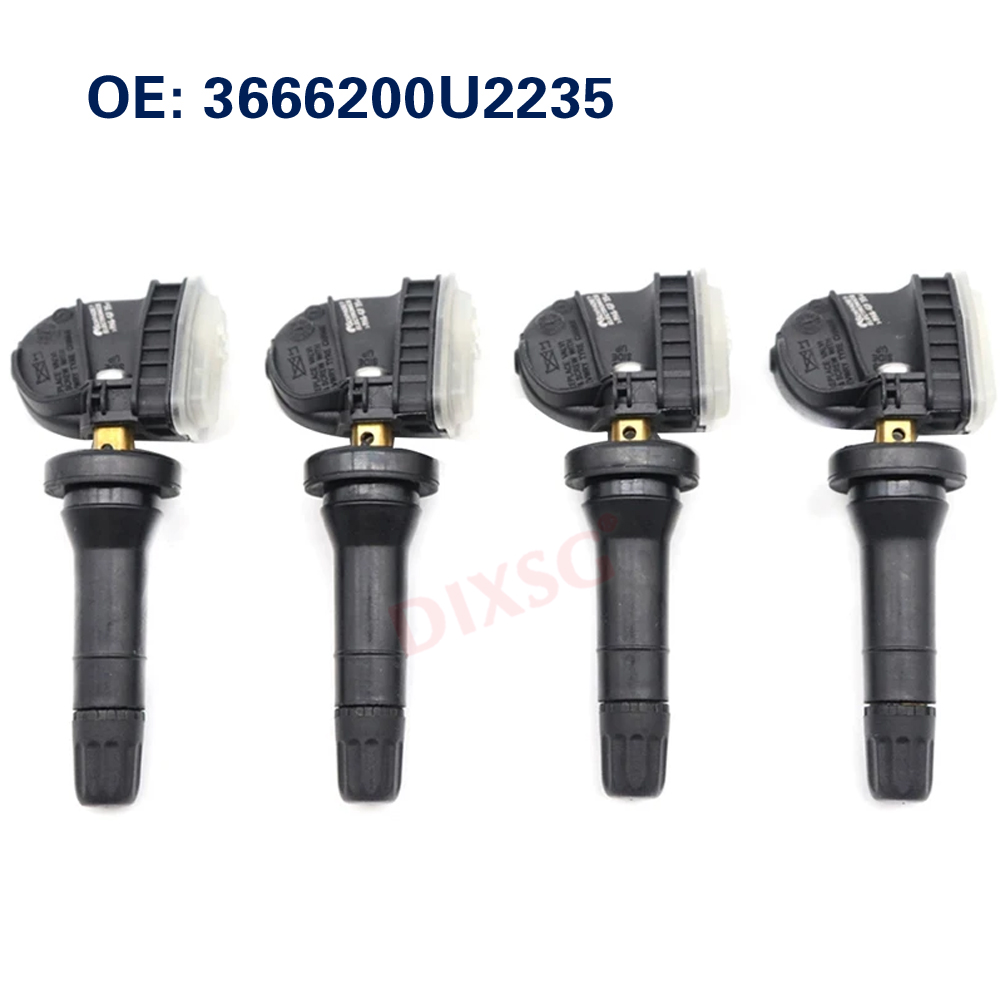 4 шт. Датчик давления в шинах 3666200 U2235 TPMS для JAC S3 TPMS 433 МГц Автозапчасти Автомобильные датчики