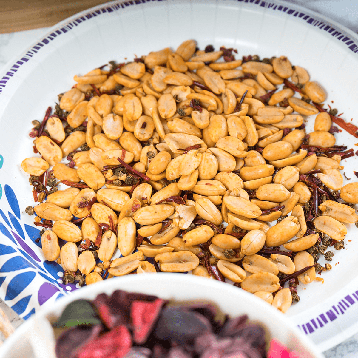 [10 Packs] HUANGFEIHONG Spicy Peanuts - 3.88oz Each, Crunchy & Flavorful Snack