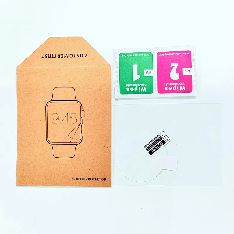 Smart Watch Screen Protector For Round Watch Diameter 30 31 32 33 34 35 36 37 38 39 41 42 43 44 45 46 40 MM Soft Hydrogel Film