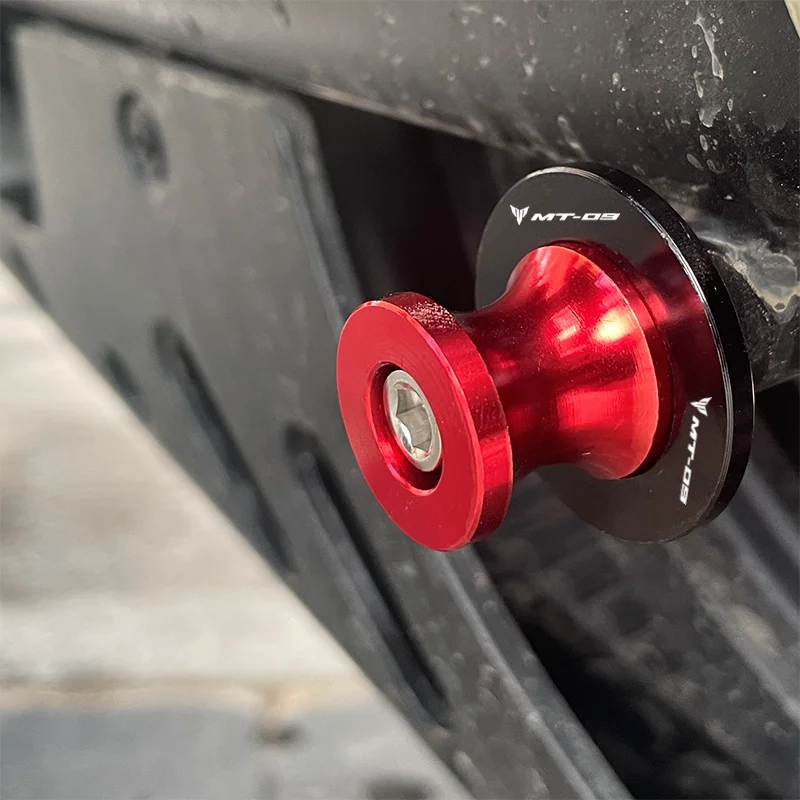 Parafusos de suporte de 6mm para yamaha mt09 tracer MT-09 sp 2014-2024 2023 2021 2022 mt 09 acessórios para motocicleta carretéis deslizantes de braço oscilante