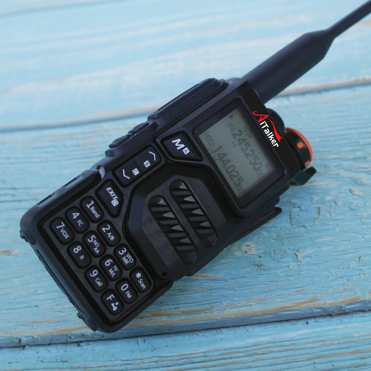Quansheng Walkie Talkie UV-K5 Long Range Air Dual-Band 2-Wege-Radio 5 W High Power 1600 mAh Tragbares 200-Kanal-freies TPYE-C-Kabel