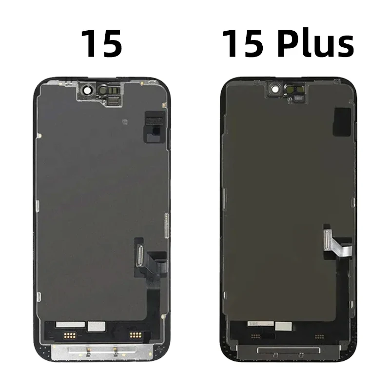 AAA ++ OLEDสําหรับiPhone 13 Pro Max LCD 13 Mini 13 LCD Digitizerหน้าจอสัมผัสสําหรับiPhone 14 Pro Max 14 Plus 15 ProจอแสดงผลLCD