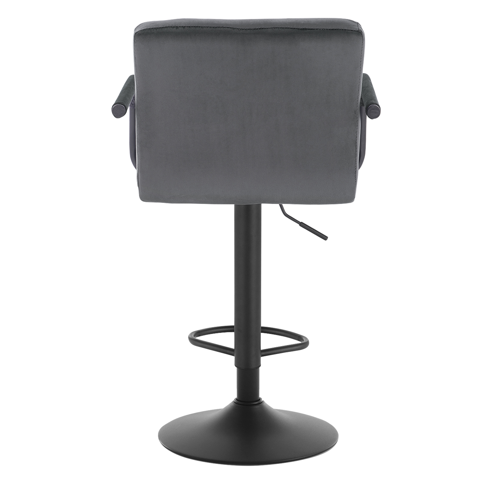 WOLTU 2 Stück/Set Barhocker mit Rückenlehne, höhenverstellbarer Thekenhocker, drehbarer weicher Barstuhl für Bistro Home