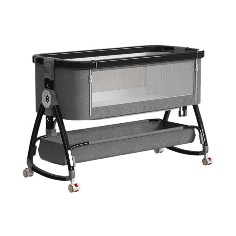 Krippe abnehmbare Pflege Shaker klappbare höhen verstellbare multifunktion ale tragbare Neugeborenen Baby Patchwork Queen-Bett