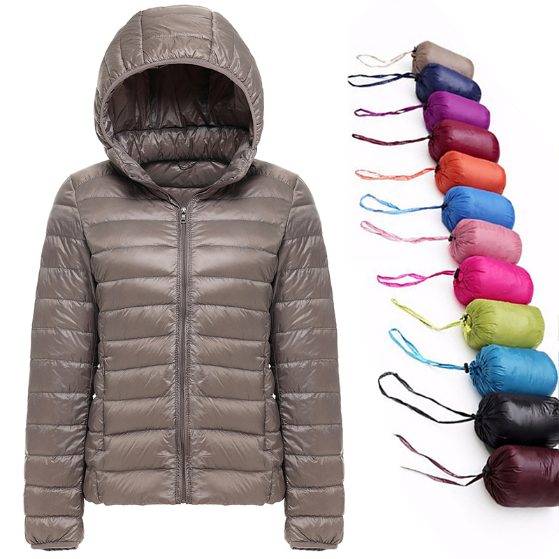 2023 neue Marke 90% Weiße Ente Unten Jacke Frauen Herbst Winter Warme Mantel Dame Ultraleicht Ente Unten Jacke Weibliche Winddicht parka
