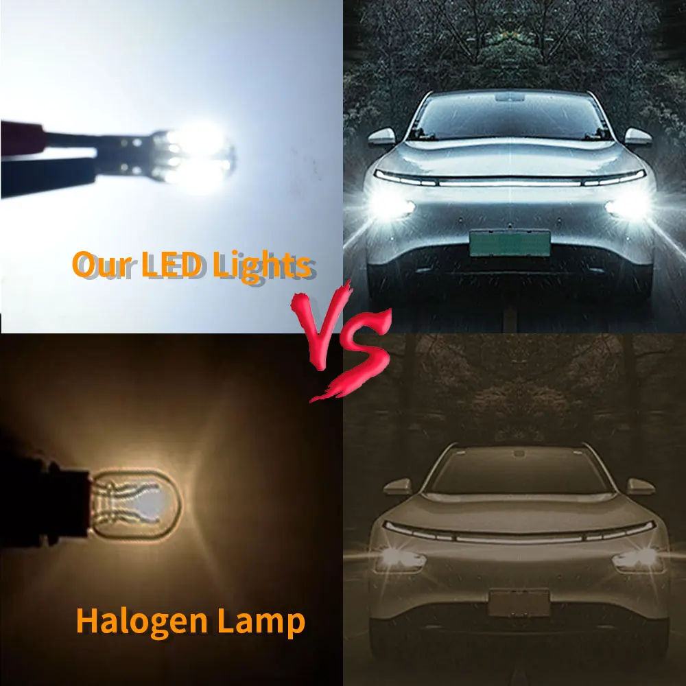 20 stks/pak T10 5730 8SMD Canbus Led-lampen W5W 192 194 168 501 2980CW 12 V Super Heldere Witte Auto-interieur Kaart Dome Parkeerlichten