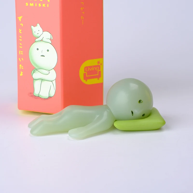 SMISKI Corner Small Creatures Blind Box Toys Luminous Elf Living Room Luminous Doll Gifts Toys Collect Ornaments