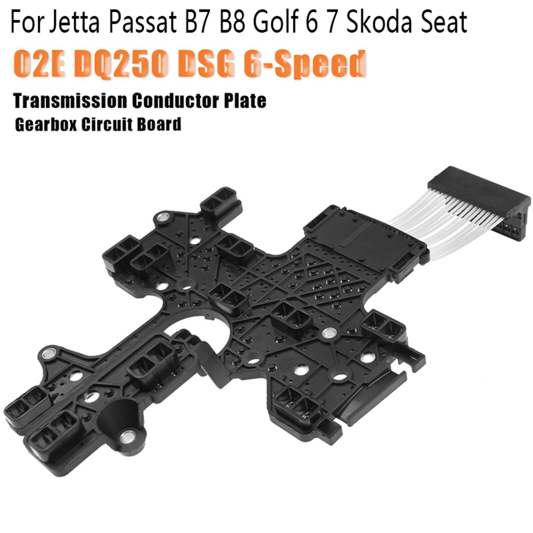 Placa conductora de transmisión, placa de circuito de caja de cambios de 6 velocidades 02E DQ250-DSG para VW Jetta Passat-B7 B8 Golf 6 7-Skoda-Seat