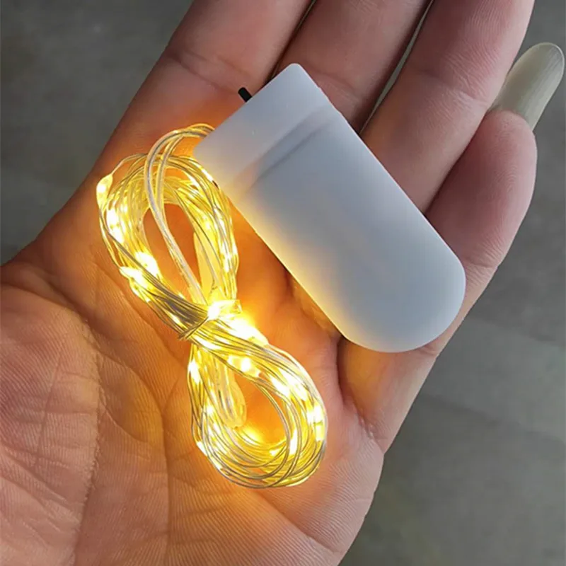 2M 5M 10M 30M ไฟ LED String USB/แบตเตอรี่ขับเคลื่อนทองแดงลวดไฟ Fairy Garland สําหรับงานแต่งงานคริสต์มาสไฟตกแต่ง