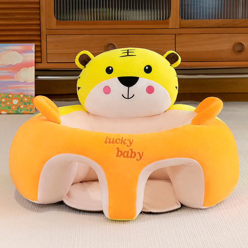 Nette Cartoon Baby Sofa Abdeckung Sitzen Lernen Sitz Fütterung Stuhl Fall Kinder Baby Sofa Haut Infant Baby Sitz Sofa Ohne Baumwolle