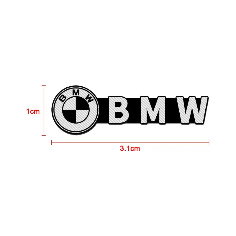 Naklejki z emblematem 3D Car Audio do BMW MINI E46 E39 E90 E60 E36 F30 F10 E34 E30 F20 E92 M3 M4 M5 R50 R60